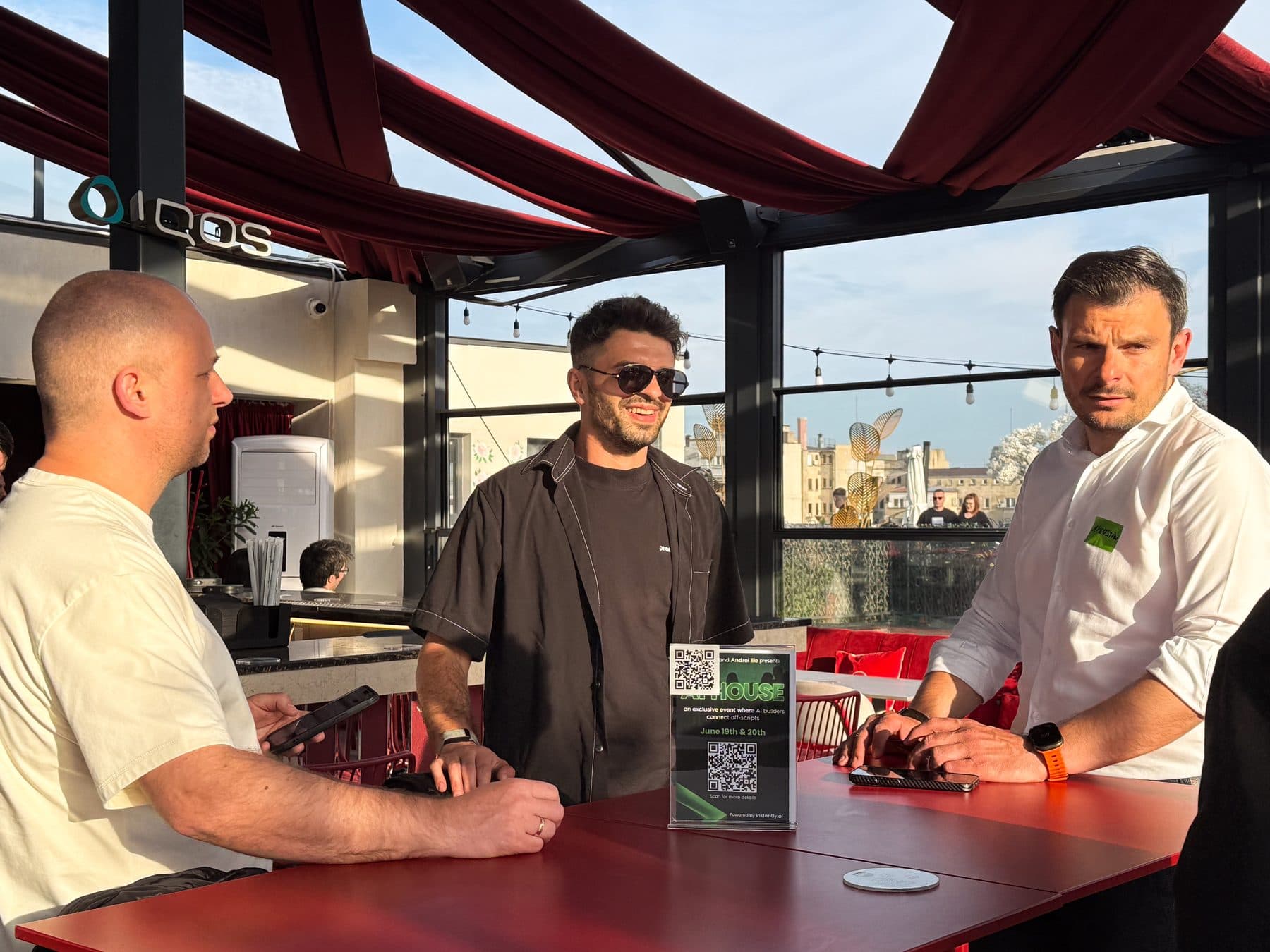 The Agentic AI edition of the Bucharest Tech Mixer on the BARTINI rooftop