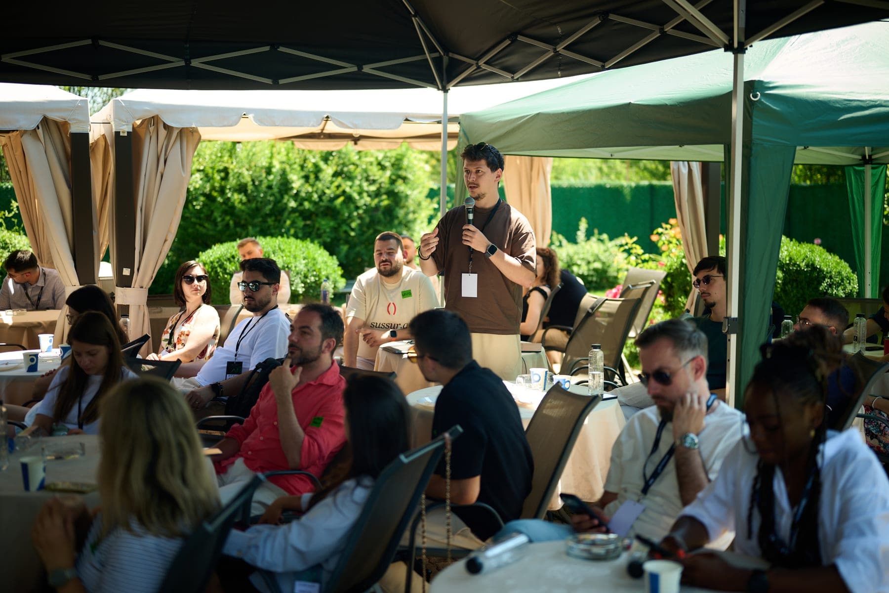 A working session at AI House Bucharest