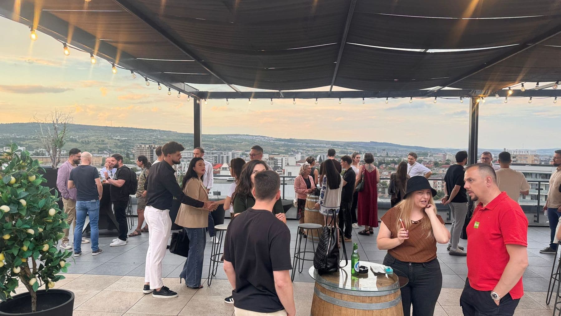 Guests at Cluj Tech Mixer Launch in Cluj-Napoca, June 2026