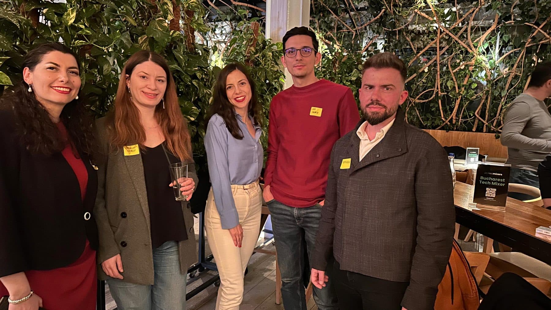 Guests at an earlier Bucharest Tech Mixer, the Seed Stage Edition